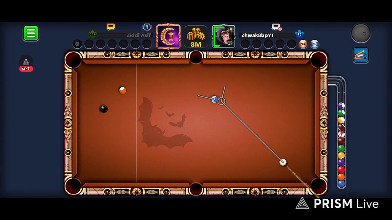 I AM BACK 8 BALL POOL 999 GAME PLAY