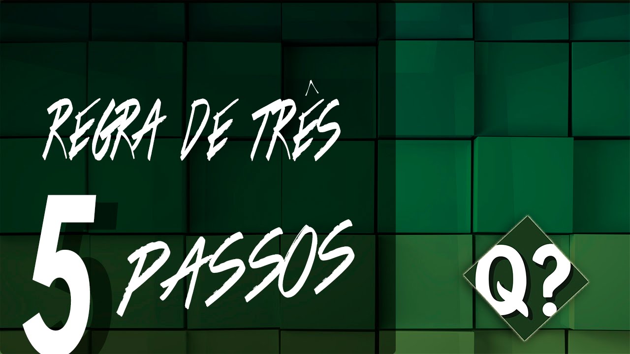 Regra de Três Simples - Cinco passos para não errar nunca mais!