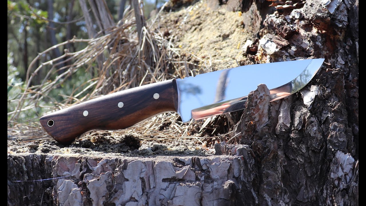 El yapımı bıçak, av bıçağı, kamp bıçağı, scandi ağız, knife making, hunter knife