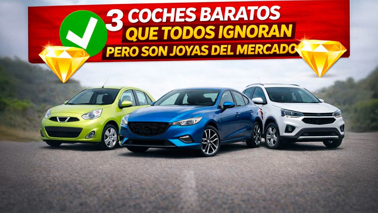 3 COCHES BARATOS QUE TODOS IGNORAN (PERO SON AUTENTICAS JOYAS)