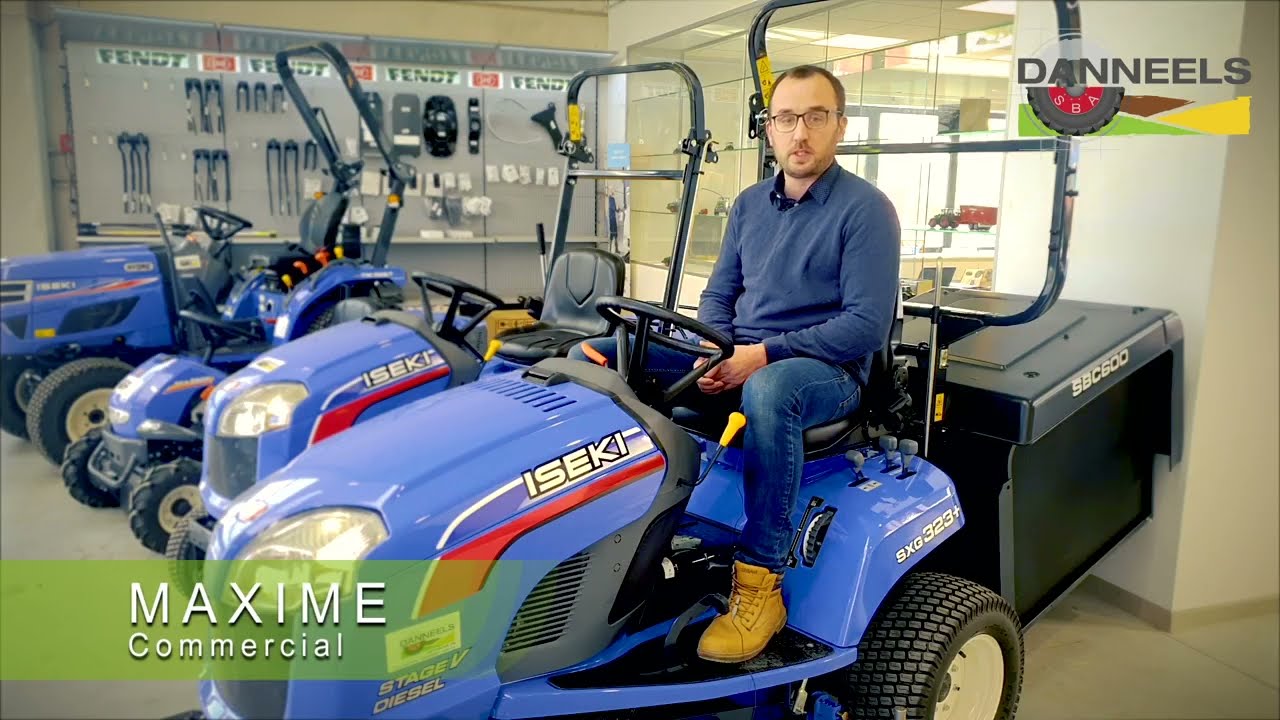 Tracteurs tondeuses Iseki SXG