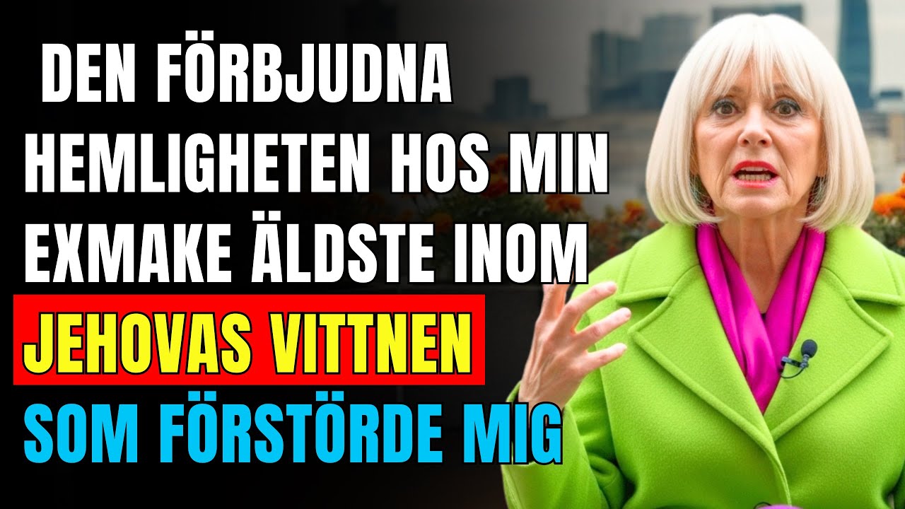 chockerande historia💔👵TESTEMUNHA DE JEOV&Aacute; &mdash; den GRYMMA SANNINGEN som fick mig ATT FALLA