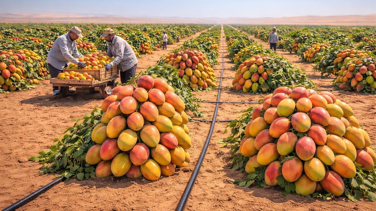 The Entire Mango Farming Process: Planting, Growing, Harvesting & Transport
