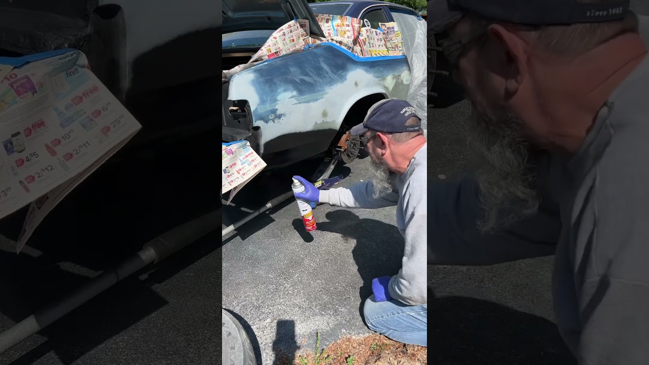 Trying out the Rust-Oleum Turbo Can&hellip;. Not Bad #nonamenationals #cars #shorts