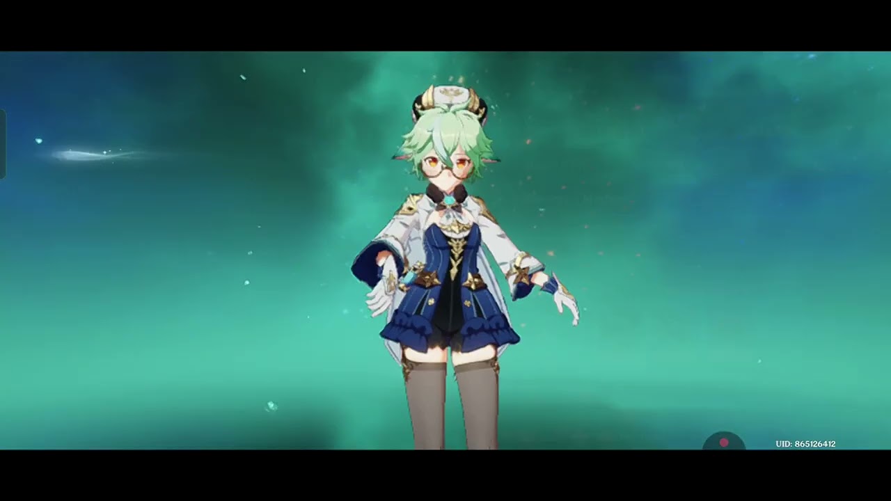 Yeay sucrose get new weapon in genshin impact