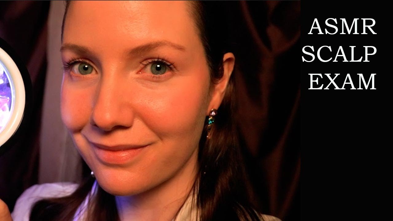 ASMR Scalp Check, Hair Care, Exam, Brushing, Glove Sounds, Medical ROLEPLAY