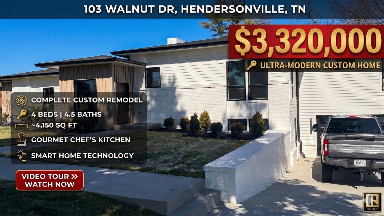 I Toured a $3.3M Lake House in Hendersonville TN — And It Broke My Brain