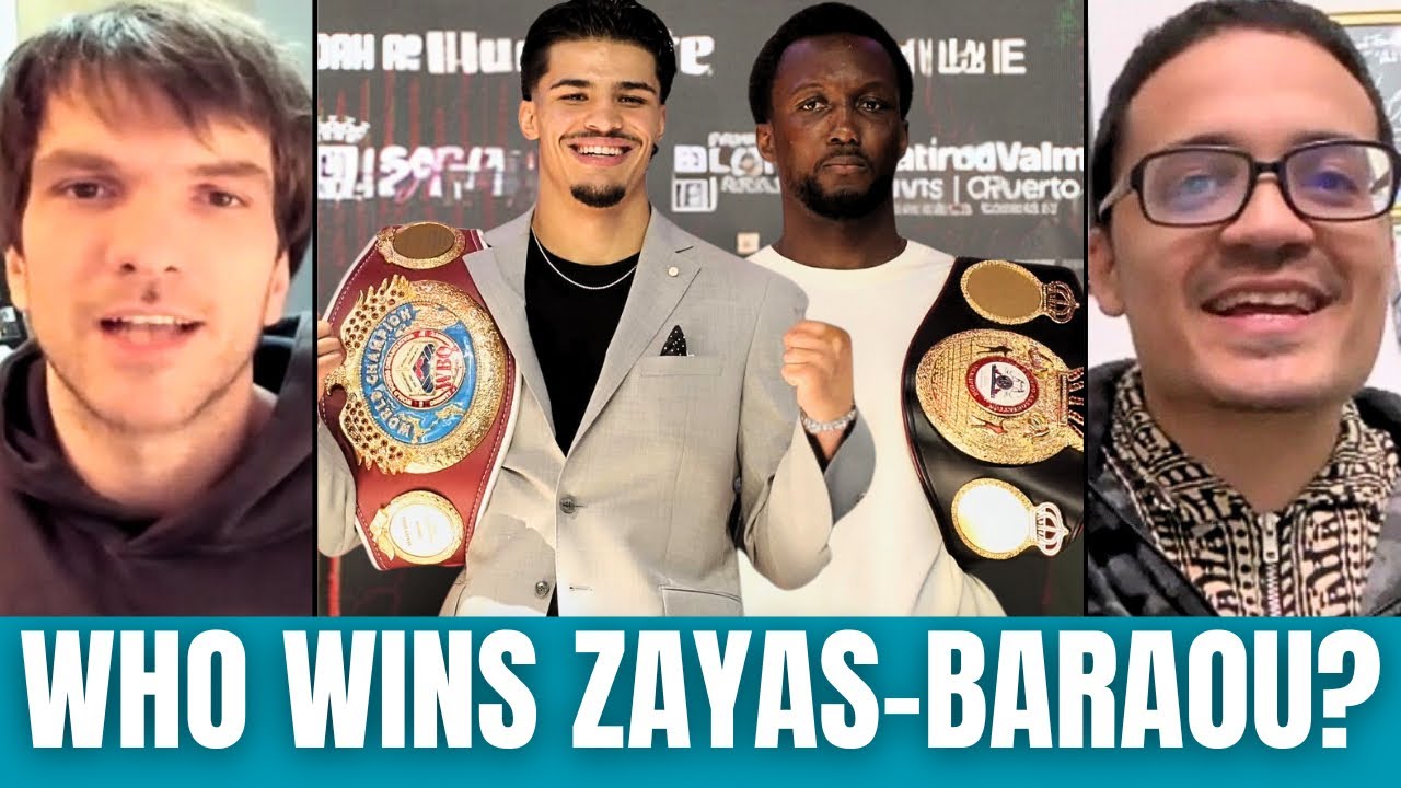 WHO WINS ZAYAS-BARAOU? WILL ZAYAS BECOME YOUNGEST UNIFIED CHAMPION IN BOXING & IS BARAOU UNDERRATED?