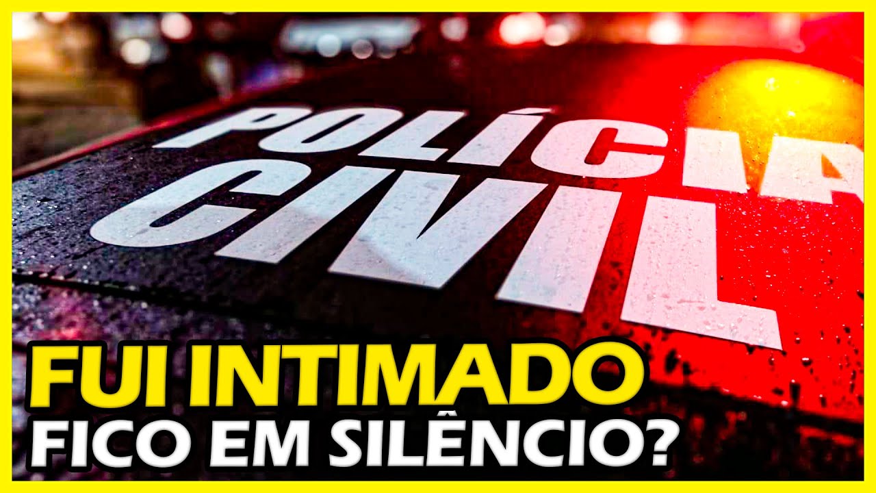 Fui intimado a ir na delegacia, devo ficar em silêncio? - EMITERIO NETO ADVOGADO