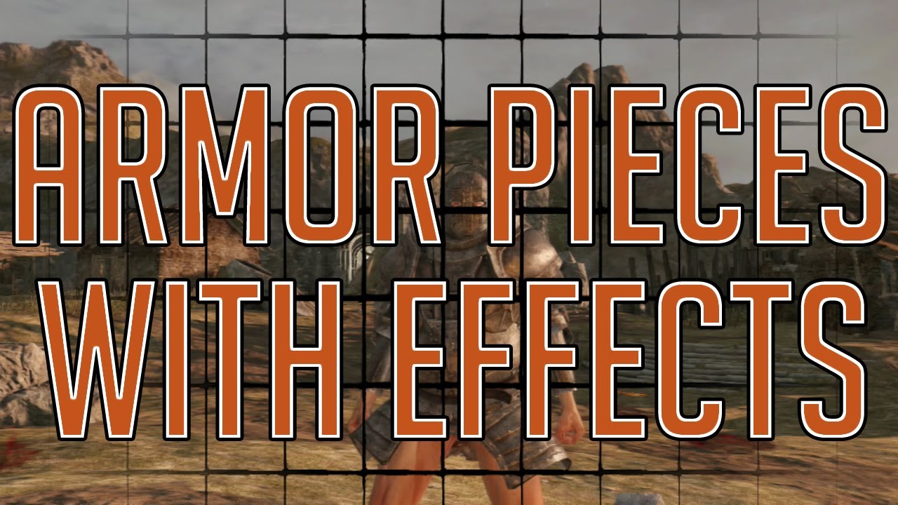 Dark Souls 2 - All Armor Pieces with Effects