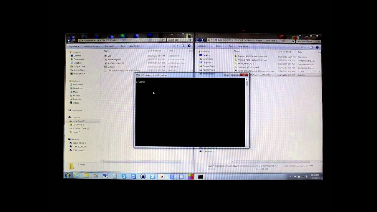 How to install Multi rom Recovery on the Nexus 7