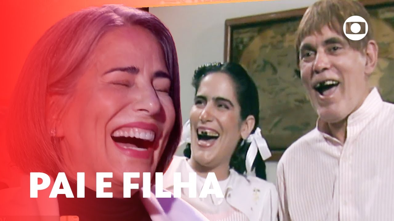 Glória Pires relembra cena de humor ao lado do pai | Encontro com Fátima Bernardes | TV Globo