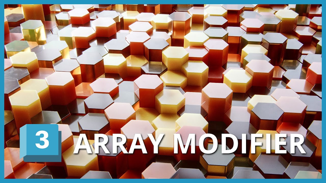 NUEVO Modificador ARRAY en 3DSMAX 2023