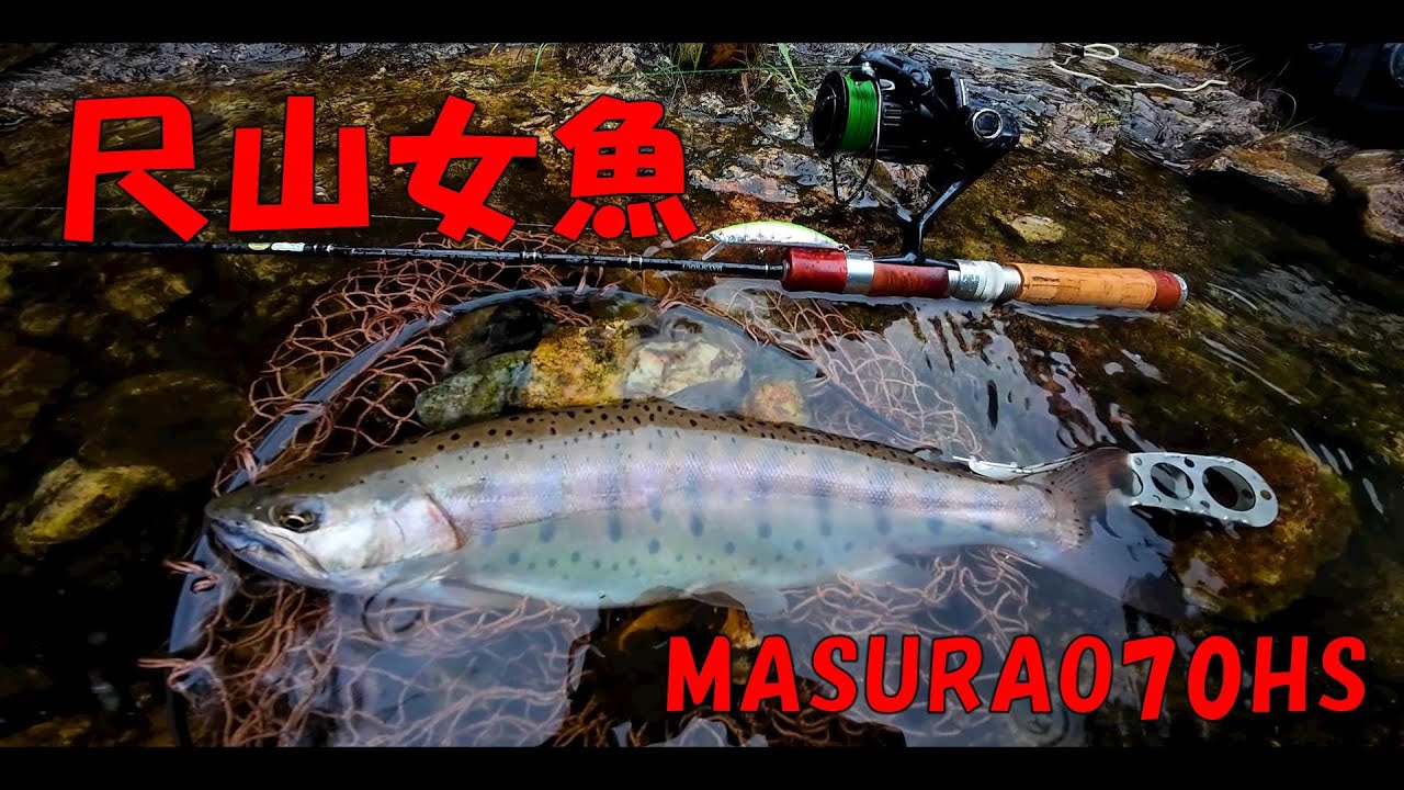 【渓流ルアー】珠玉の尺ヤマメ界隈！【MASURAO70HS】【本流トラウト】【オイカワ商店】