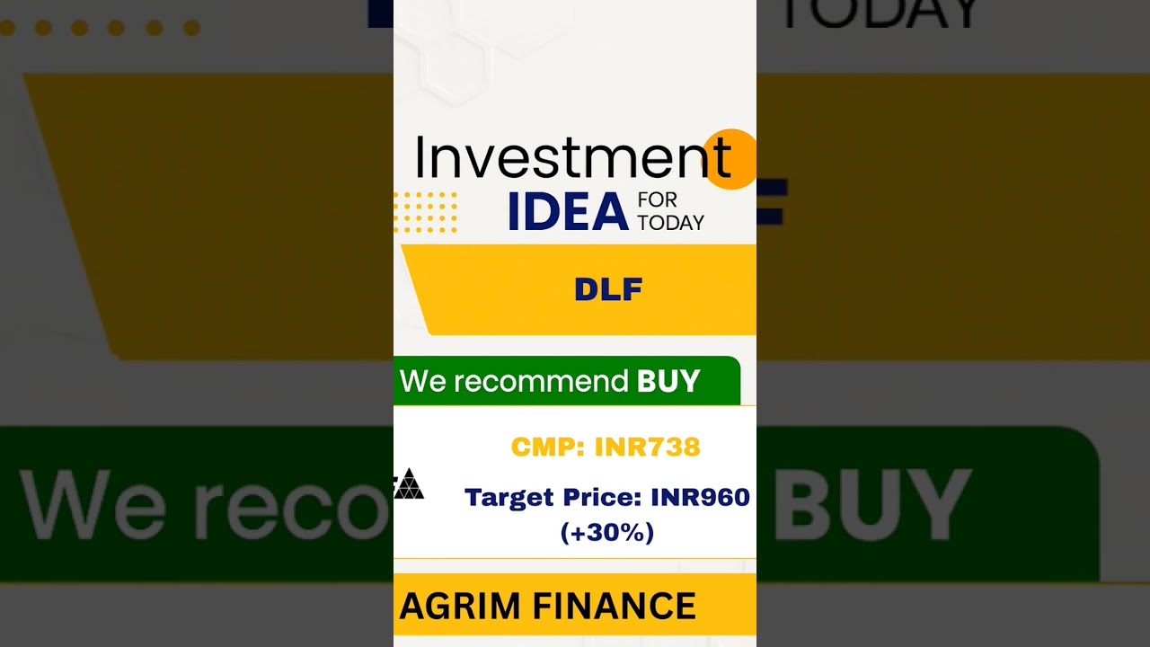 Will DLF build your portfolio like they build cities? Target price insight inside!#dlf#sharemarket