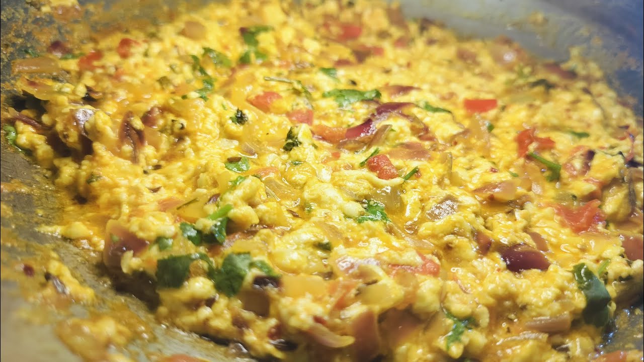 Tasty Paneer Bhurji recipe by @ Ghar Ka Swad