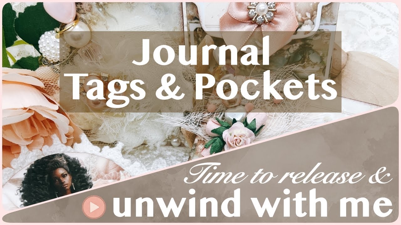 Junk Journal Tags & Pockets Tutorial | Vintage Shabby Chic Journal Ideas + Craft With Me