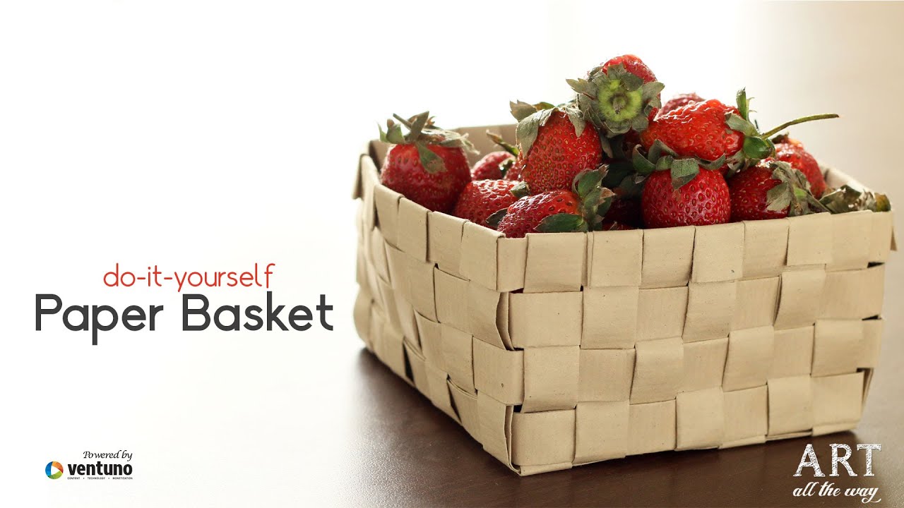 How to make DIY : Fruit Bowl from Paper