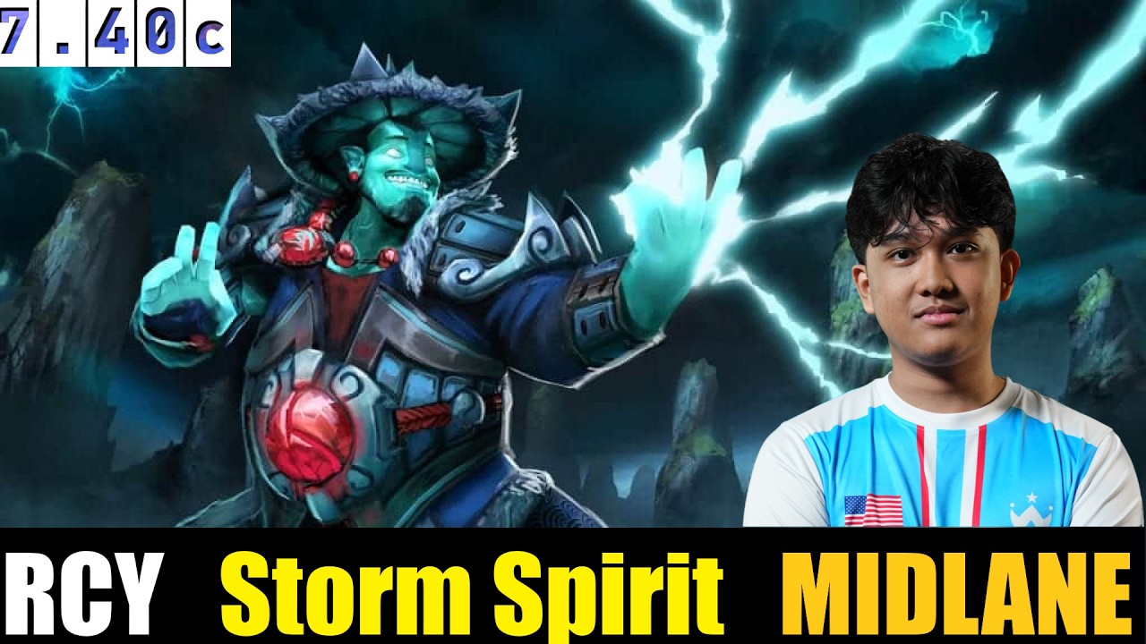 🤯RCY [Storm Spirit] MID 7.40c - DOTA 2 HIGHEST MMR MATCH#dota2   #dota2gameplay