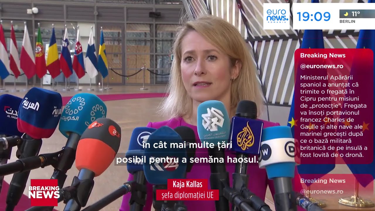 EDIȚIE SPECIALĂ Știrile Euronews - 19:00 - 5 martie 2026 - Conflictul din Orient se extinde