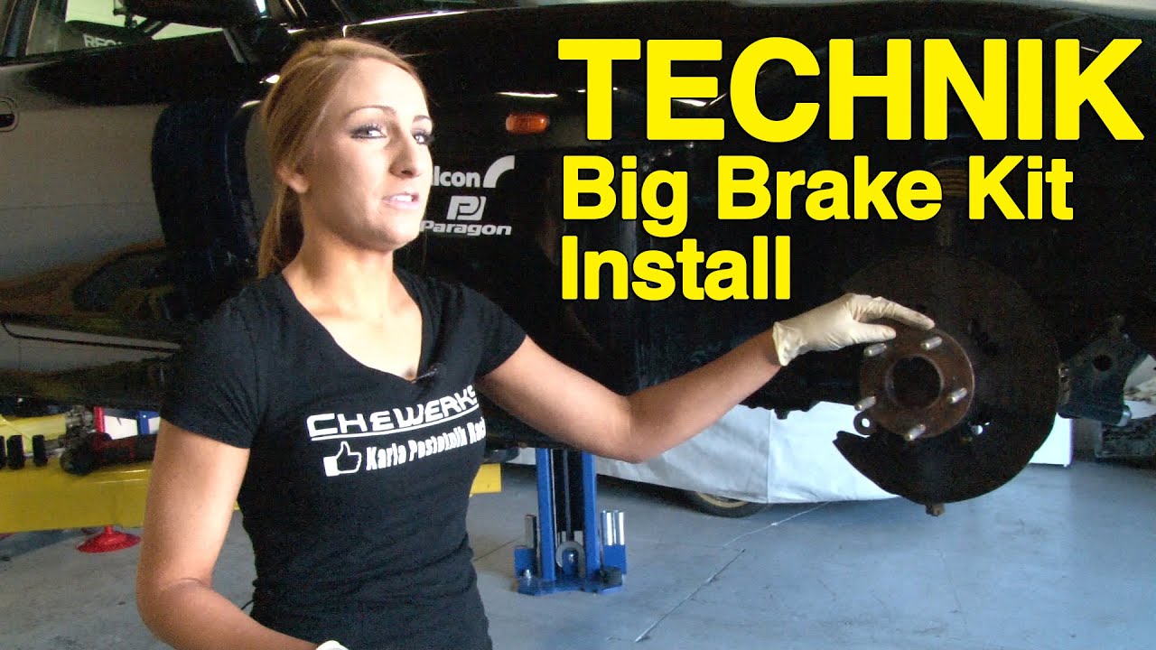 How To Install Brakes - Alcon Big Brake Kit from Paragon Performance - Technik
