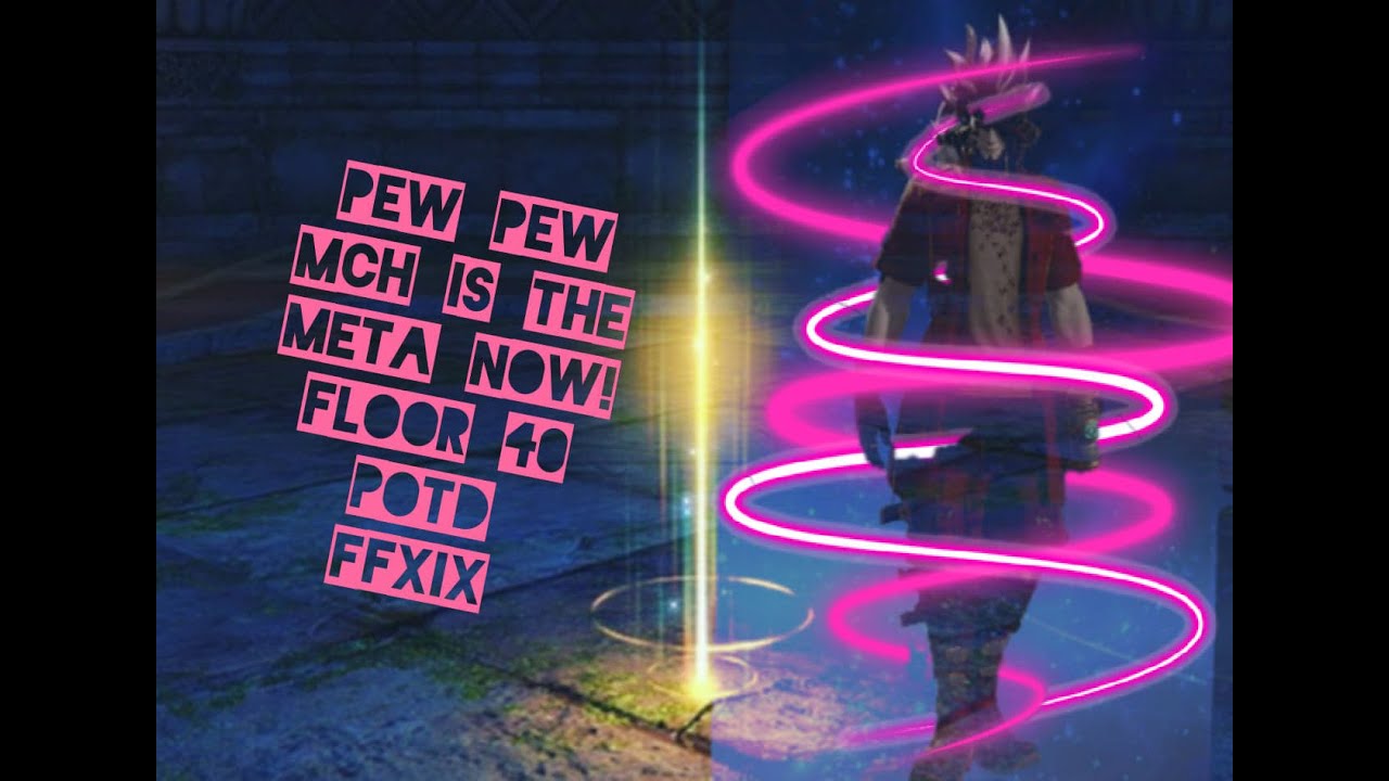 FFXIV POTD MCH Solo Floor 40 Boss!