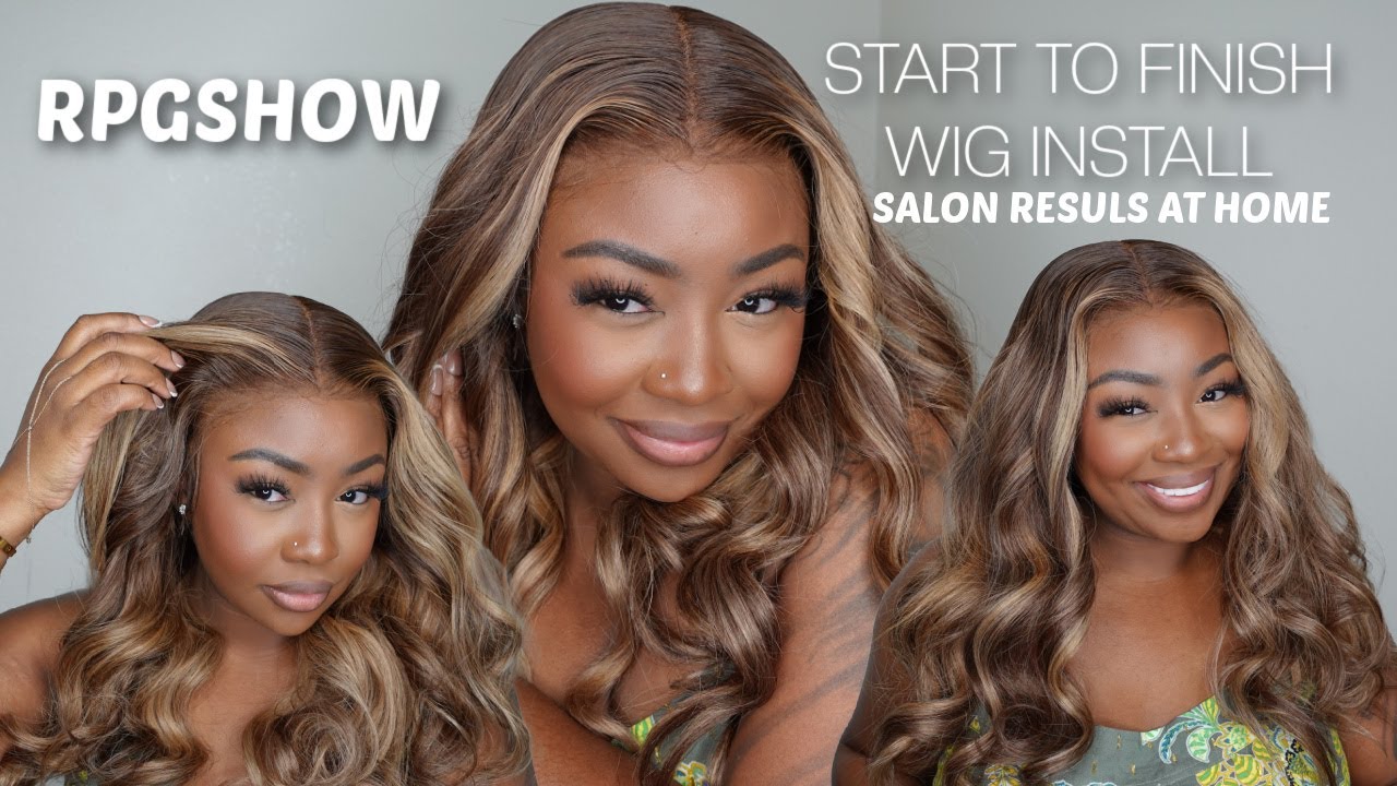 *NEW* GLUELESS FIT 2.0 BLONDE BALAYAGE SWISS LACE WIG INSTALL | RPGSHOW