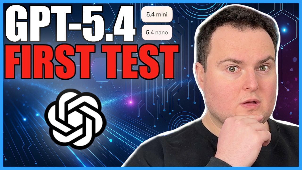 GPT-5.4 Mini & Nano First Test – OpenAI’s LOW-COST Coding Models!