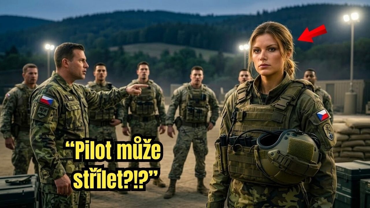 Velitel speciálů se zeptal: „Kdo umí střílet?“ Tichá pilotka L-159 vstala a všichni...