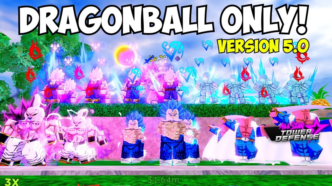 New Dragonball Units Only (5.0) Vs Infinite Mode! (Insanely OP!) | ASTD Challenge