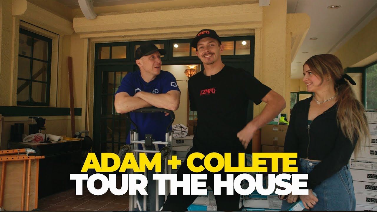 Adam & Collete Tour the House For the First Time Since Demolition!