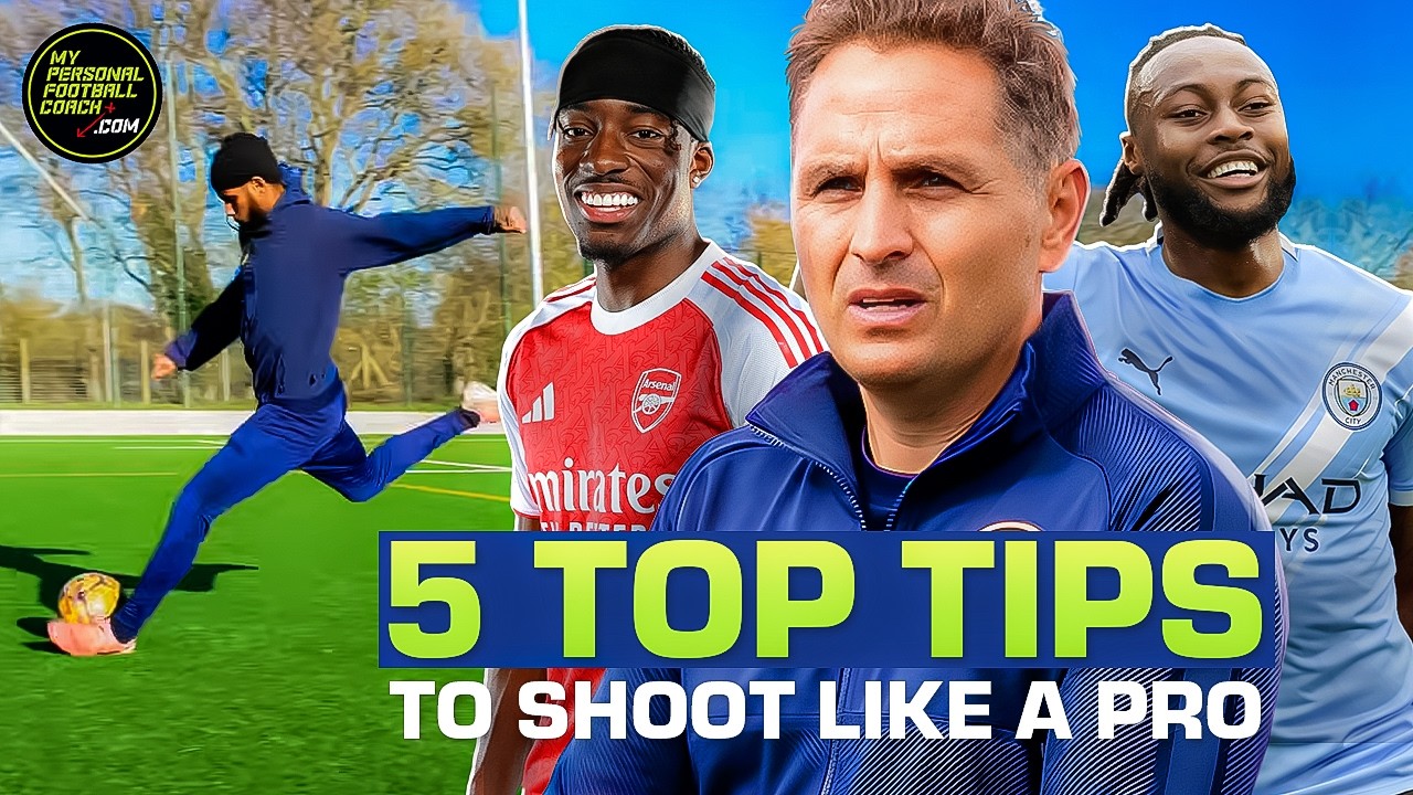 5 Top Tips to Shoot Like a Pro & Score More Goals | Football Training with Saul Isaksson-Hurst