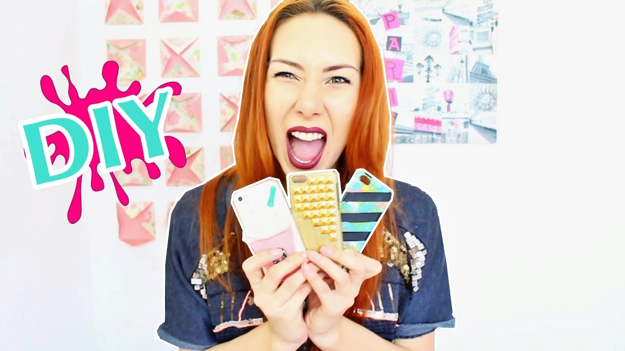 DIY: 6 CAPINHAS DE CELULAR CUSTOMIZADAS Ft. Prih Gomes #VEDA18