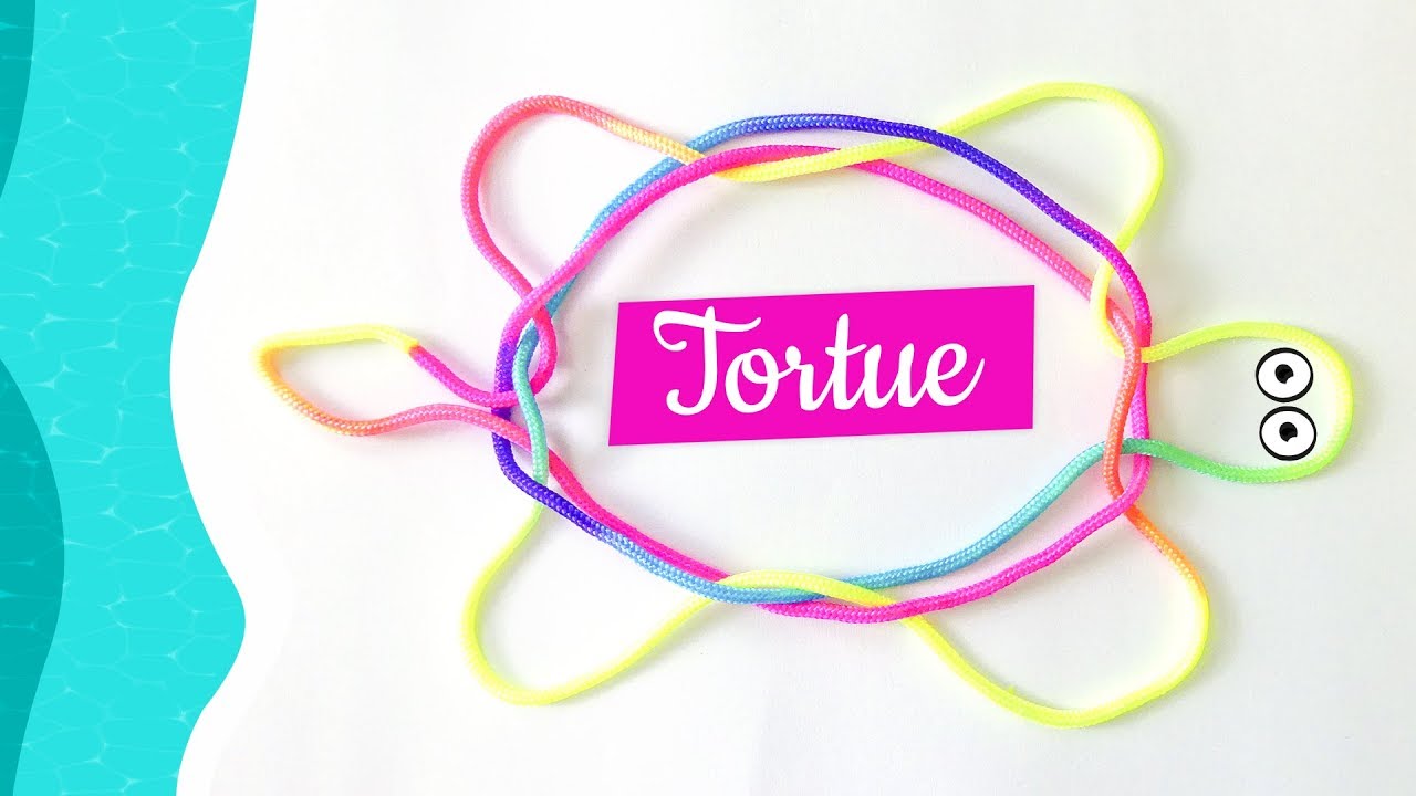 tortue - figure de ficelle - tuto français