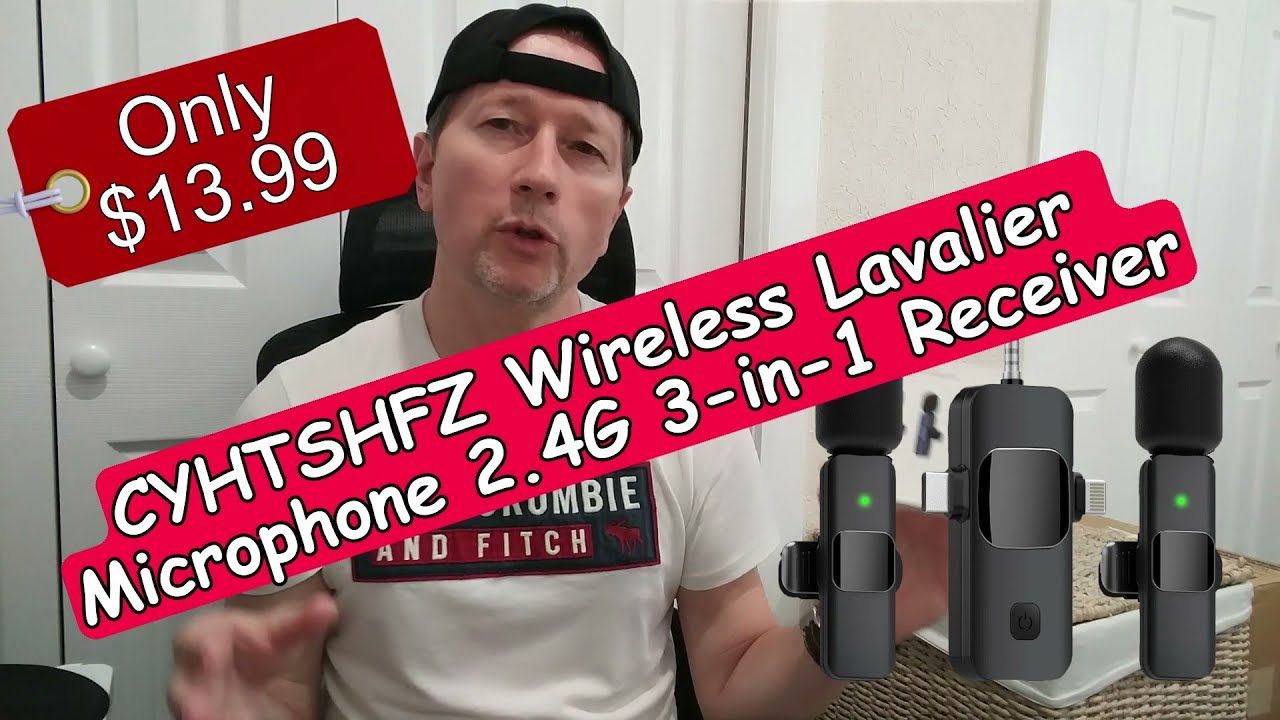 Двойной беспроводной петличный микрофон &laquo;3 в 1&raquo; за 14 долларов для iPhone, Android и камеры: (обзор микрофона CYHTSHFZ K15-001)
