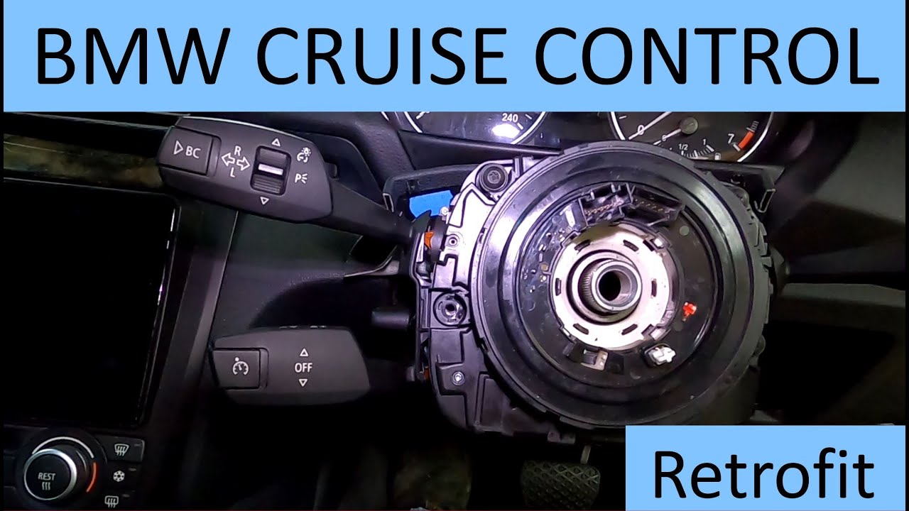 BMW Cruise Control Retrofit - adding to an E87 / E90