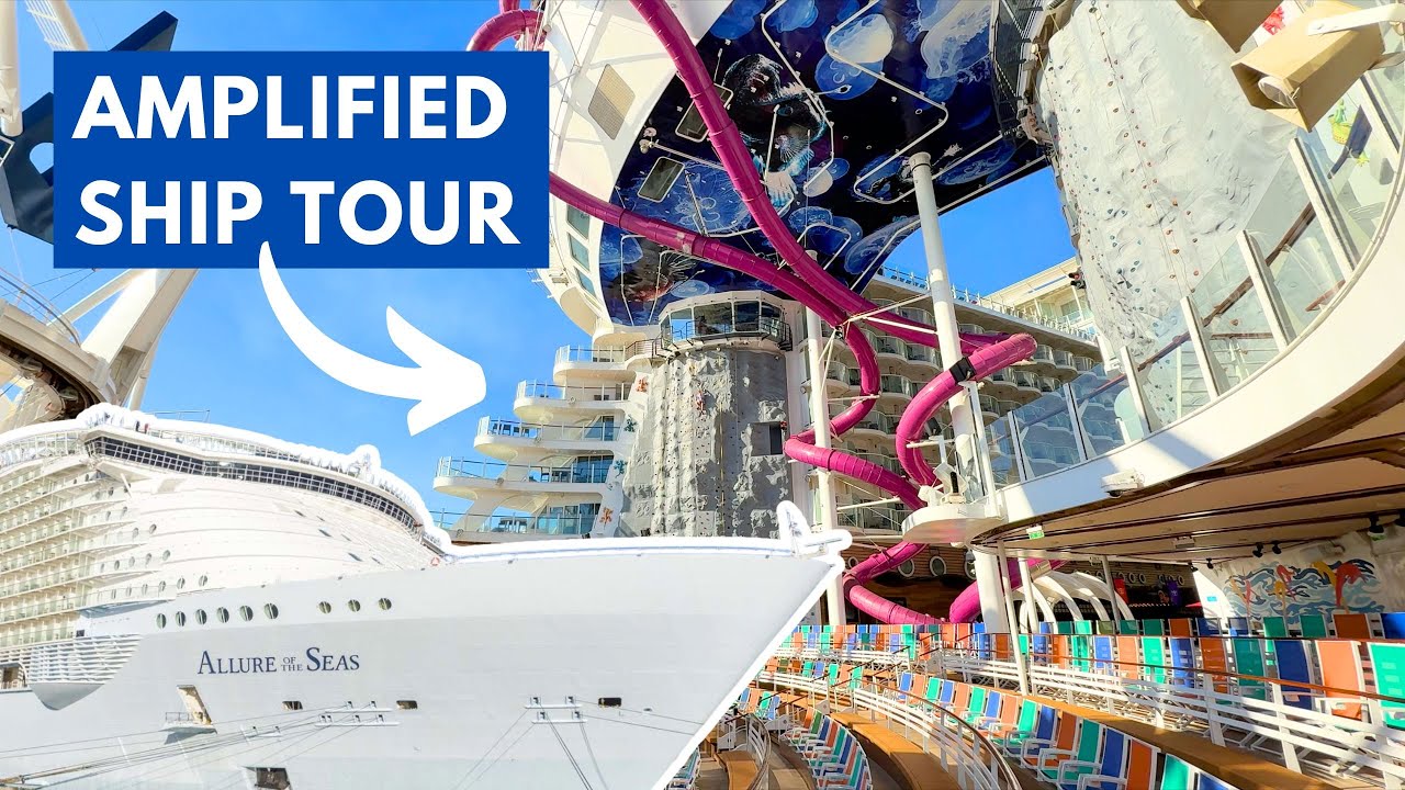 FULL SHIP TOUR | Royal Caribbean's Allure of the Seas in 20 MINUTES | Newly AMPLIFIED for 2025