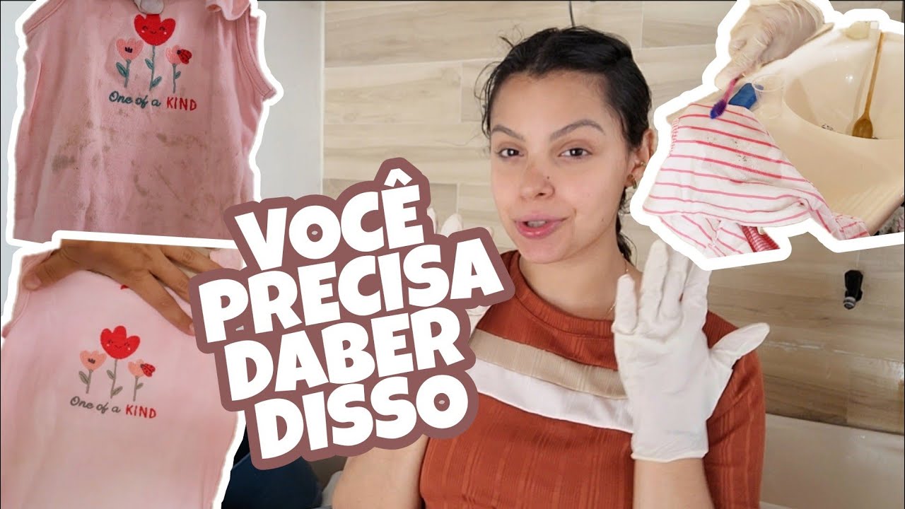 MELHOR TIRA MANCHA DA VIDA| MUITA ROUPA COM MOFO E MANCHAS| DEU ERRADO 🥲