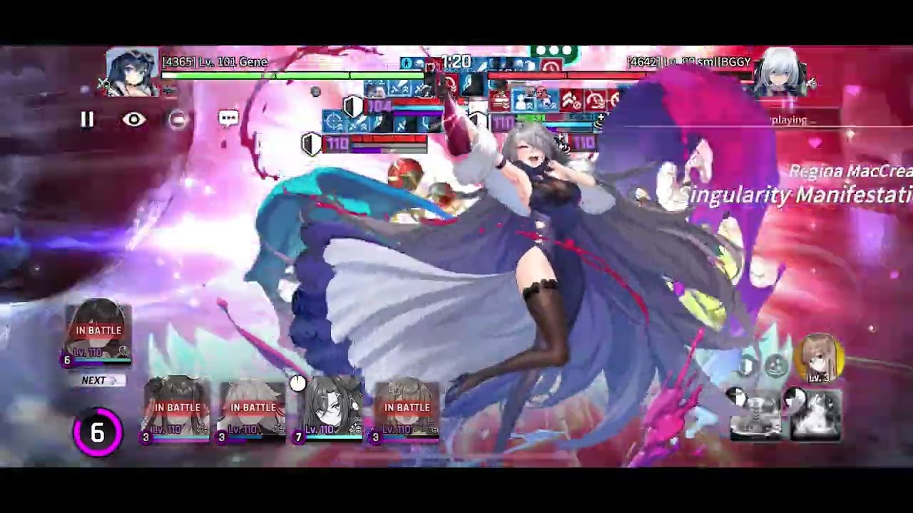 CounterSide Ranked PVP match 506