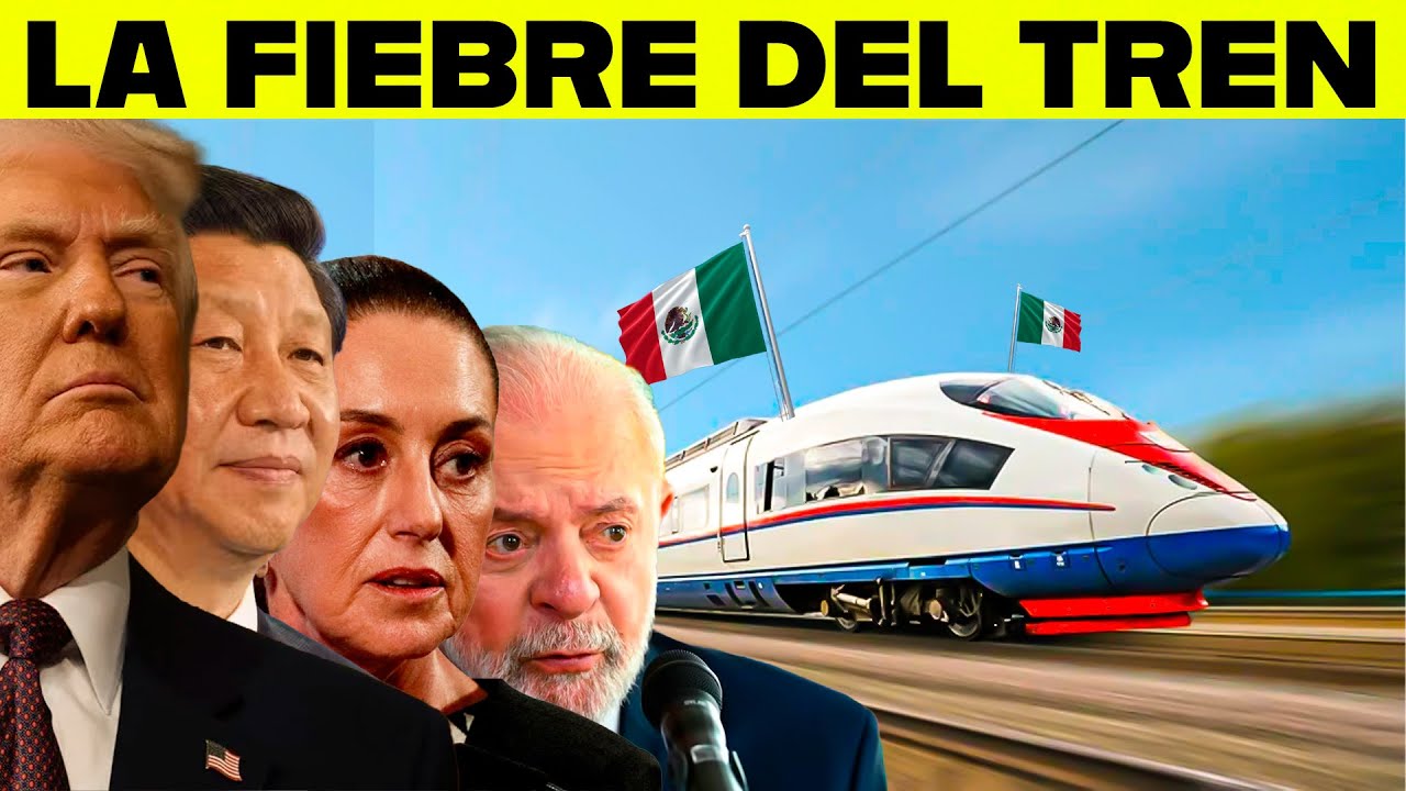 MEGAPROYECTO de TRENES que cambiará a MÉXICO y BRASIL