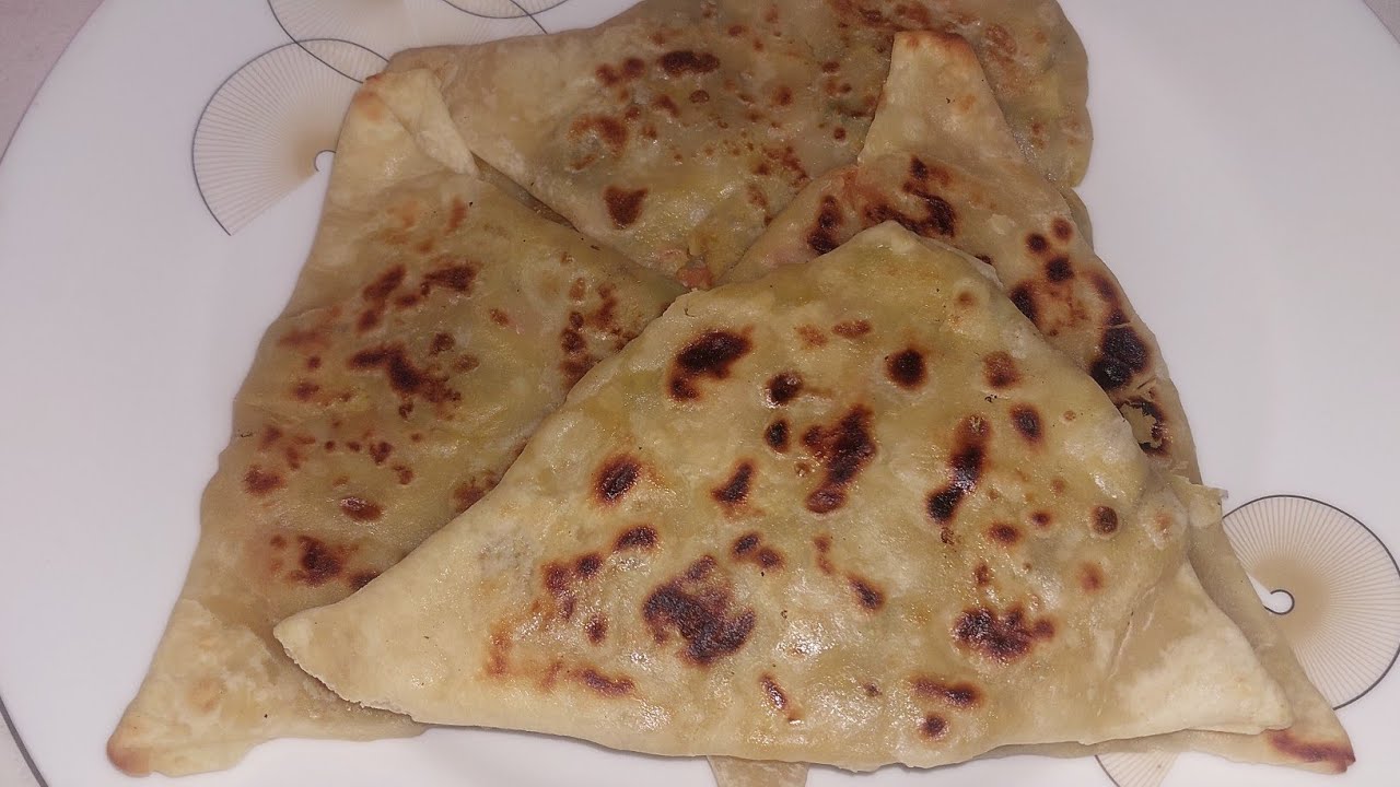 Potato Bolani - Afghani Iftar recipe of potato in little oil.bolani- Ramadan special Iftar recipe.