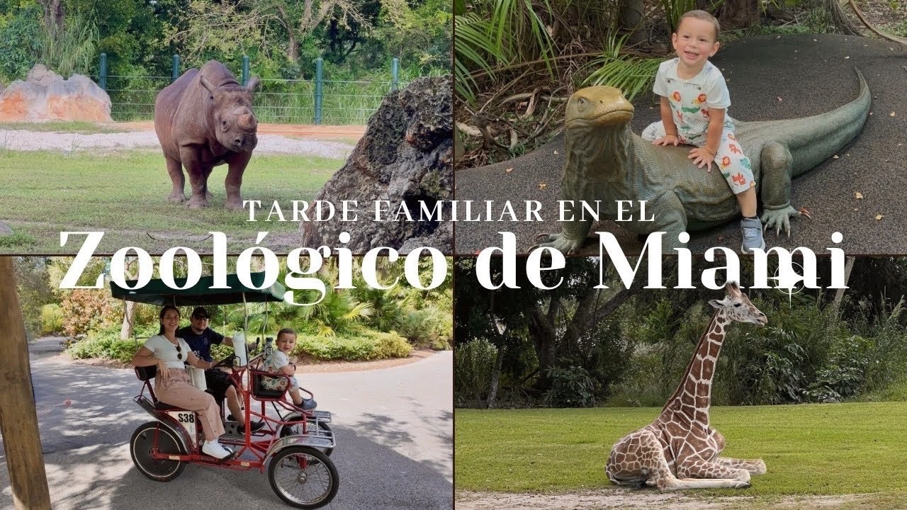 ZOOLÓGICO DE MIAMI 🦒🦓🐅 Tarde familiar en el Zoo Miami / Comiendo en McDonalds / Actualizaciones ♥