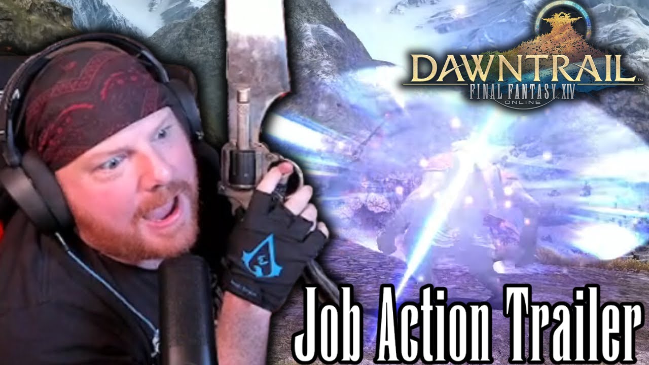 WE GOT LIONHEART!!! - FFXIV Dawntrail Job Actions Trailer - Krimson KB Reacts