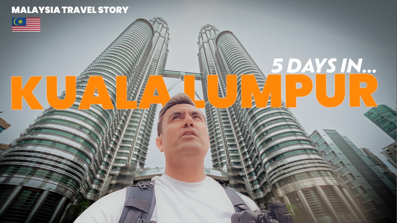 Kuala Lumpur Felt Very Different Than I Expected 🇲🇾 | Malaysia Travel Vlog