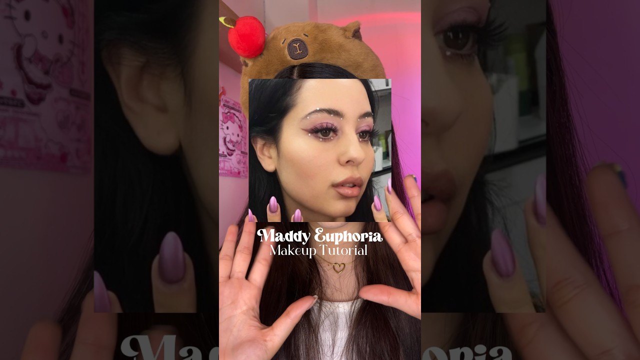 Makeup de maddy en euphoria 💗 #euphoria #makeup #makeuptutorial #maquillaje #makeup #maddy