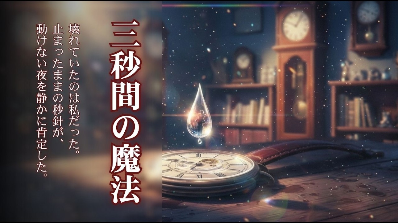【MV】三秒間の魔法／ひゆたん(物語×音楽・小説付)