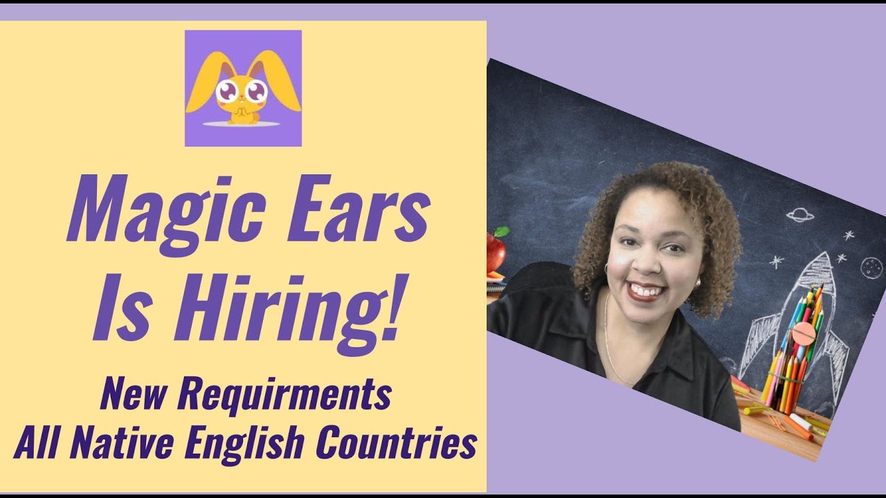 Magic Ears is Hiring to Teach English Online