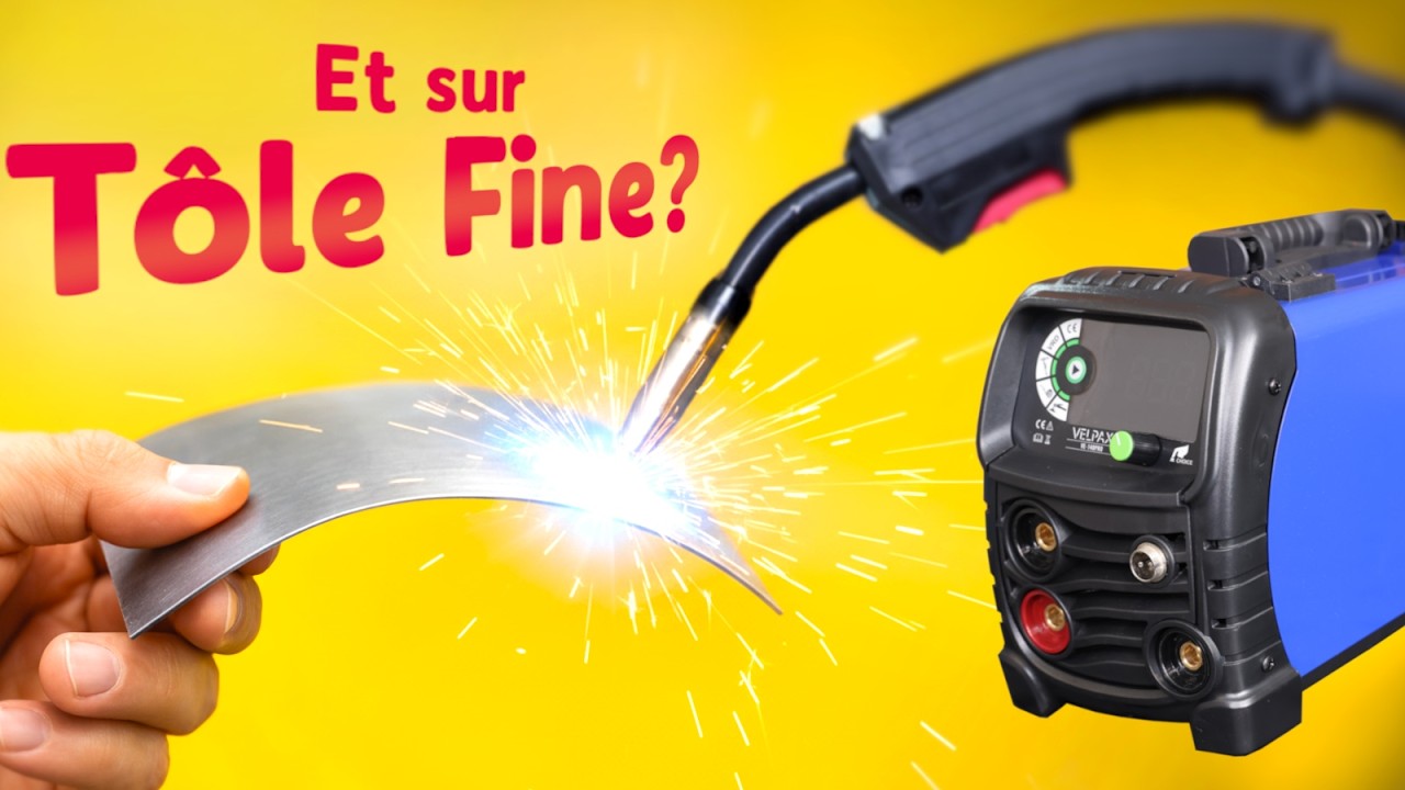 SOUDURE sur Tôle fine (carrosserie) au fil fourré - Comment faire ?