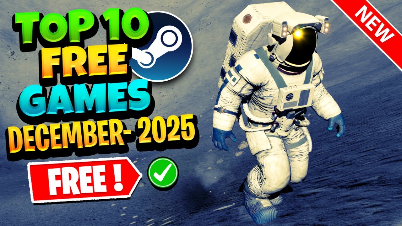 ТОП-10 НОВЫХ БЕСПЛАТНЫХ игр в Steam! (декабрь 2025 г.)