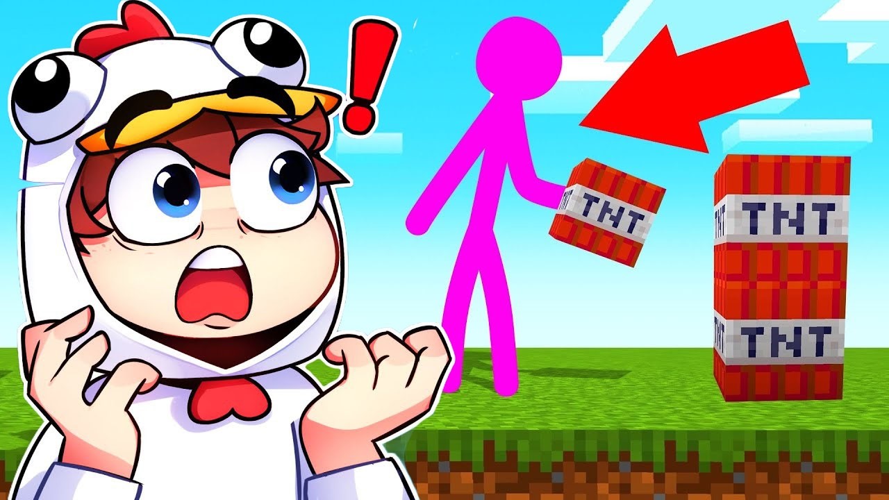 Les MEILLEURES Animations MINECRAFT ! Réaction Stick Fight